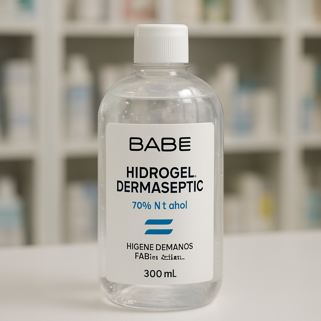 Babé Hidrogel Dermaseptic 70% Alcohol 390 ml