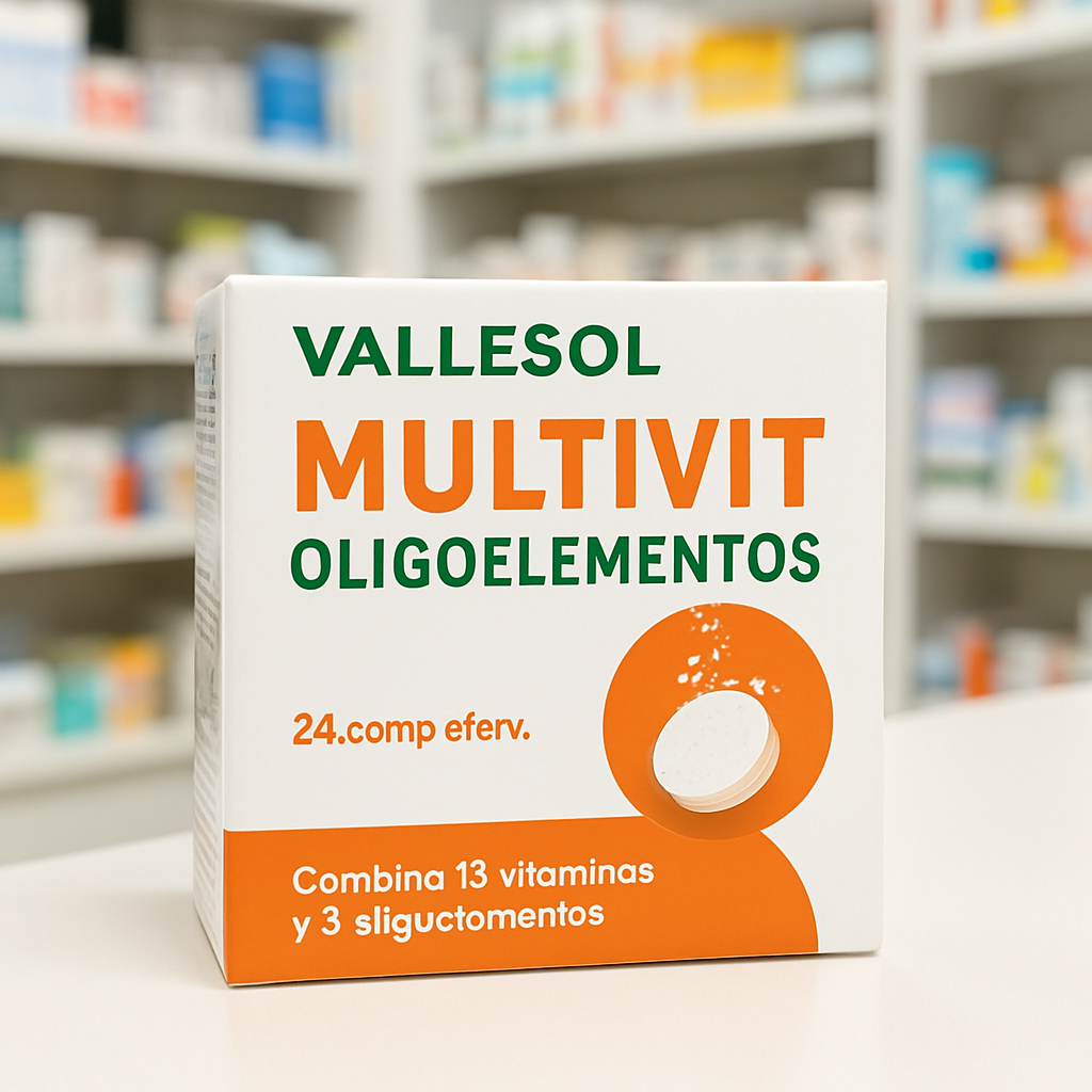 VALLESOL MULTIVIT  OLIGOELEMENTOS 24 COMP EFERV