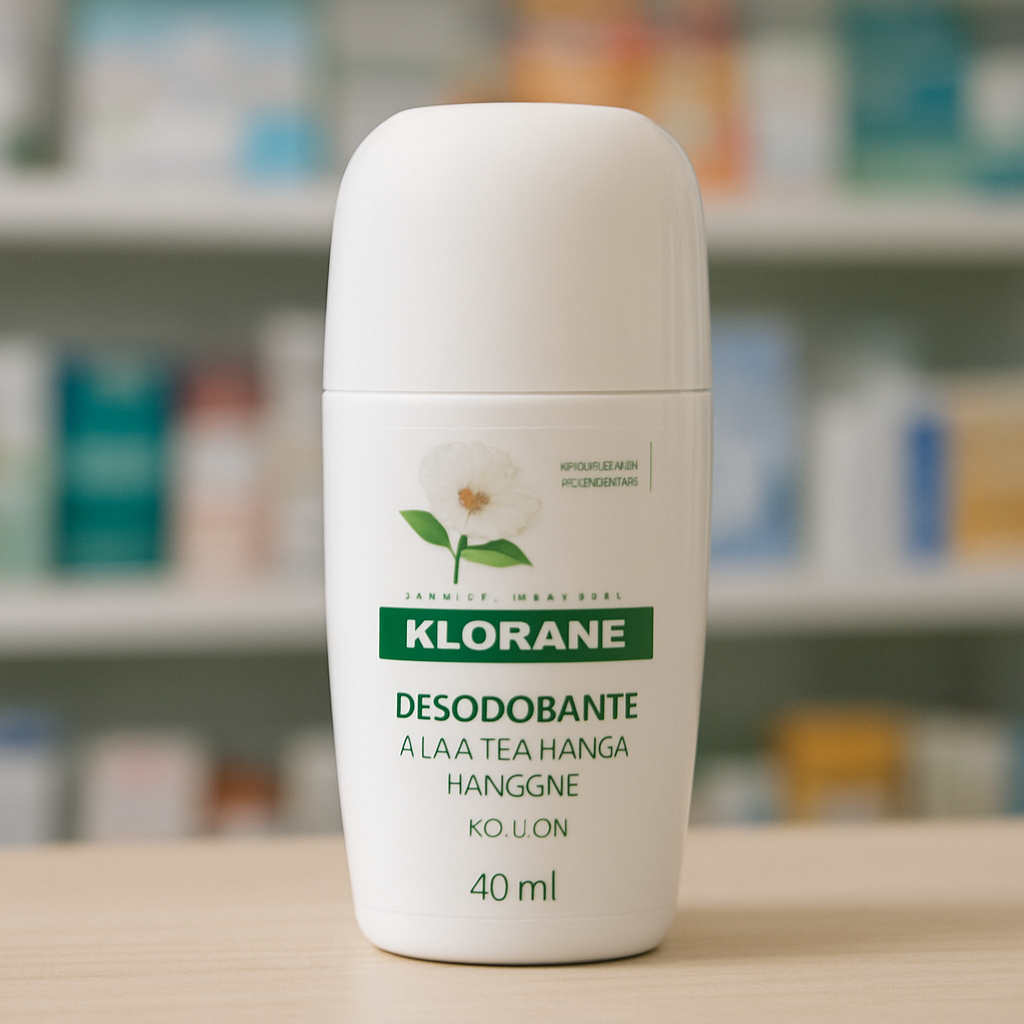 KLORANE DESODORANTE A LA ALTEA BLANCA MUY SUAVE ROLL-ON 40 ML
